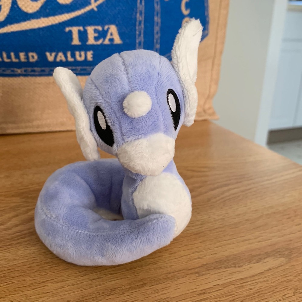 Pokemon Center Original Dratini Sitting Cuties Plush
